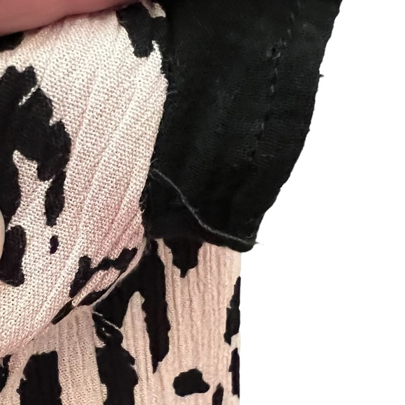 Savanna Jane Floral Embroidery Leopard Print Dress Size Small - Picture 11 of 14